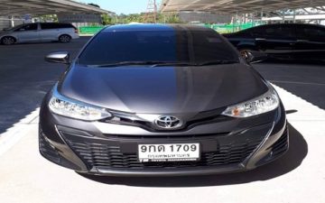 Rent Toyota Yaris (9 กด 1709 กทม) ปี 2020 (via )