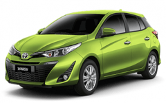 Toyota Yaris เชียงใหม่ (Cnx 401) ปี 2019 (via )